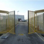 bi-folding gates