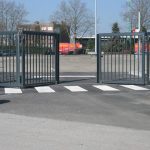 bi-folding gates