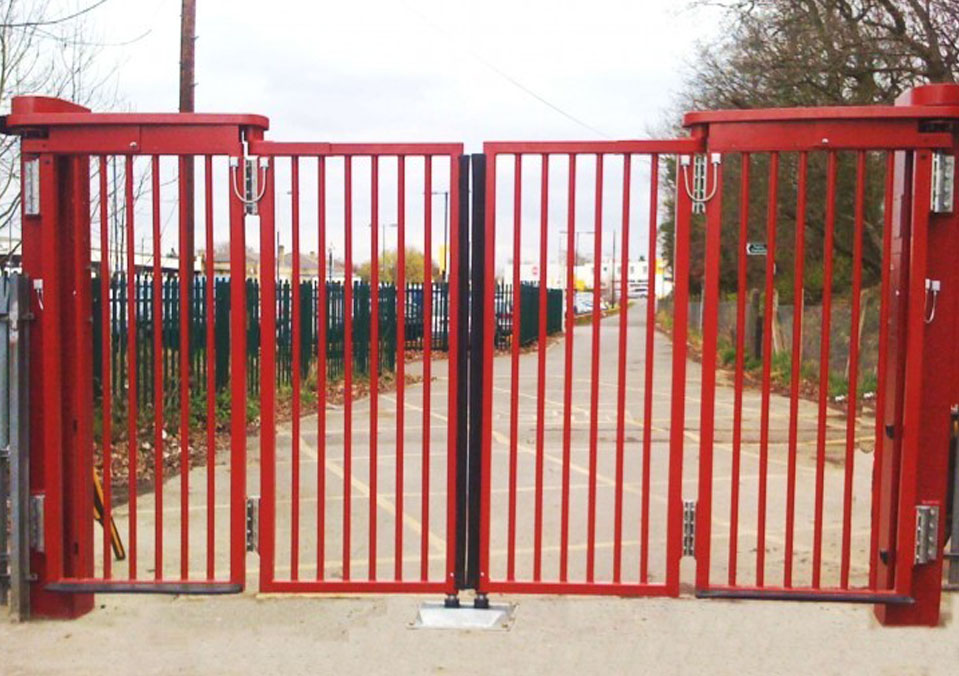 Bi-Folding Gates - perfect for small areas | Safeyard Security Ltd